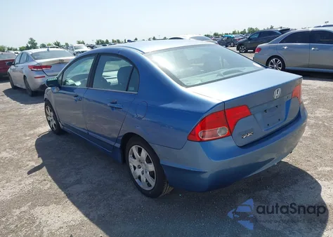2006 Honda Civic Lx z USA, uszkodzony, nr VIN 1HGFA16566L006071